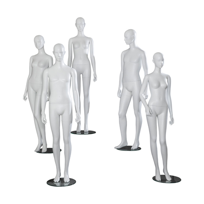 男女ペアで展開できるニューアブストラクトマネキン ピュール Pur のご紹介