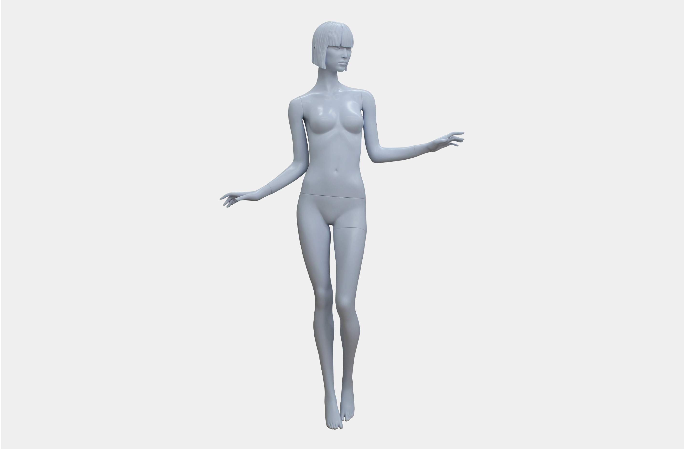 和のレディースマネキン