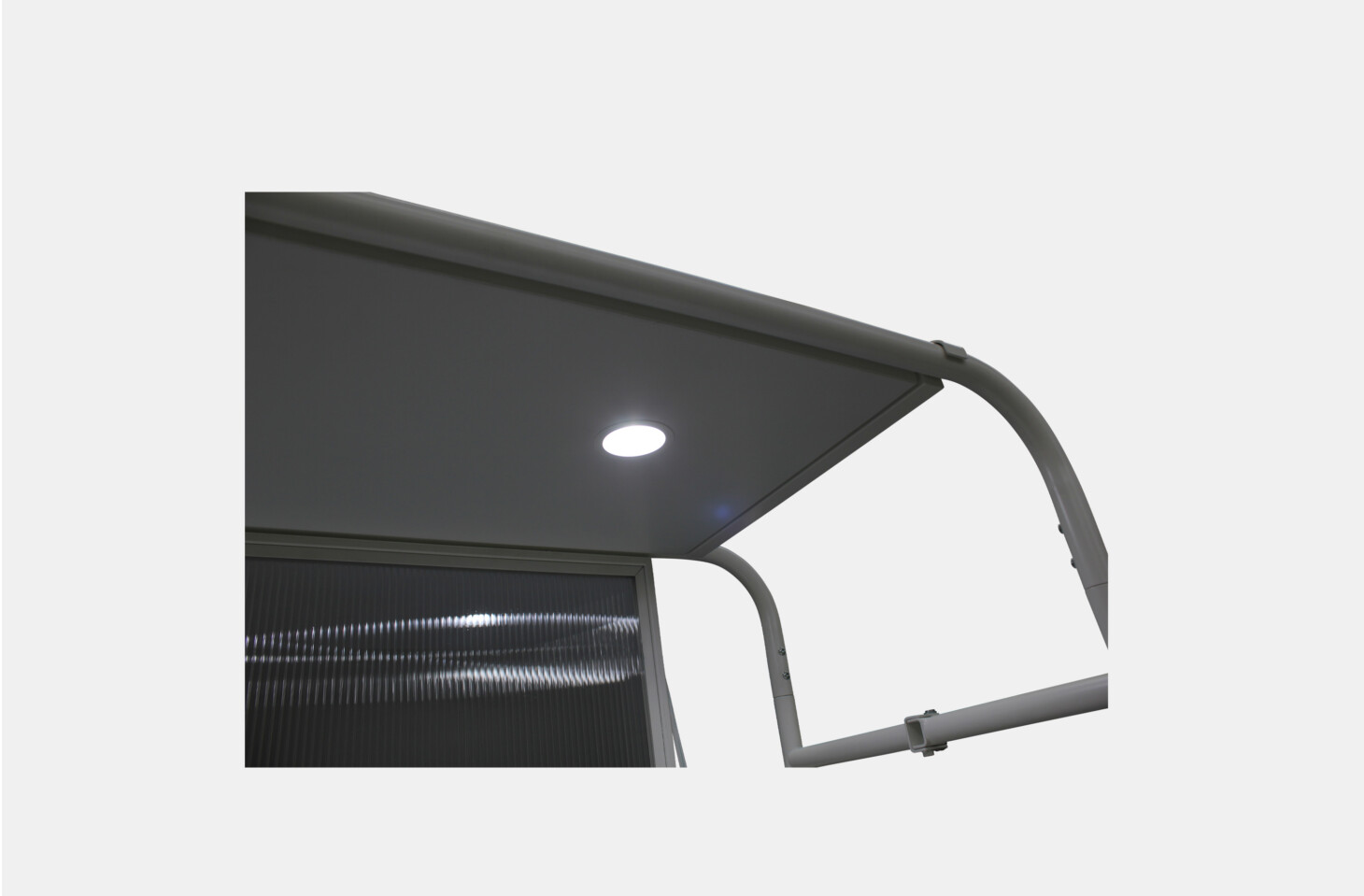 r（アール）壁面什器 Aタイプ （棚下照明付）/ FAAA2610-W-A