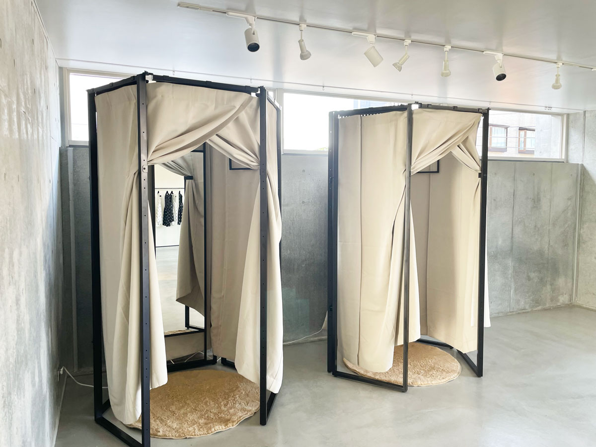 試着室レンタル商品